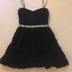 NAVY BLUE HOMECOMING DRESS